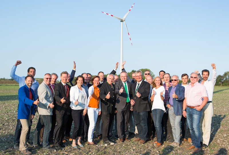 Bild: © Astrid Knie: Eröffnung des ersten Windparks in Seibersdorf 2017